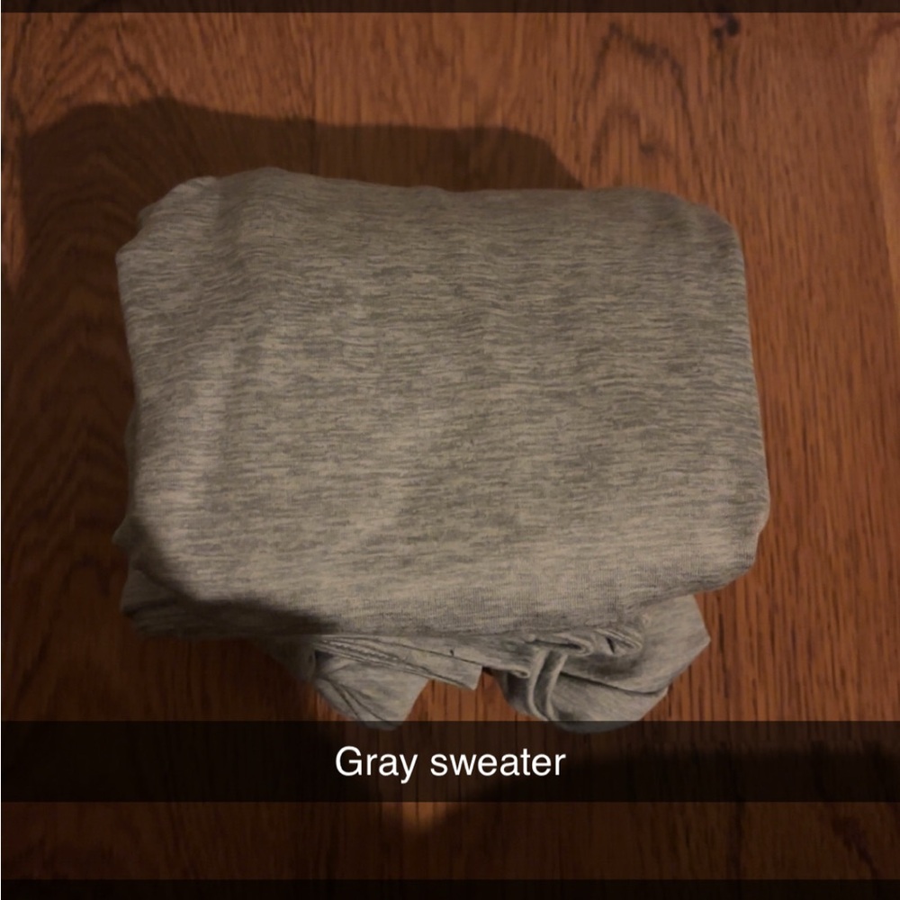 Gray Sweater